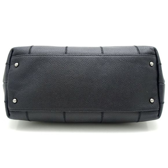 Chanel Chocolate Bar Tote Bag Soft Caviar Skin Black - Picture 3 of 7